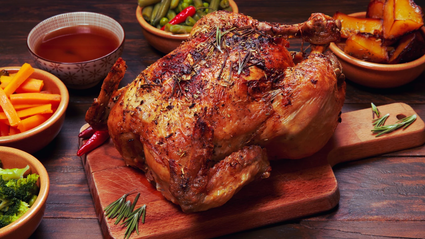 What is Moroccan roasted chicken