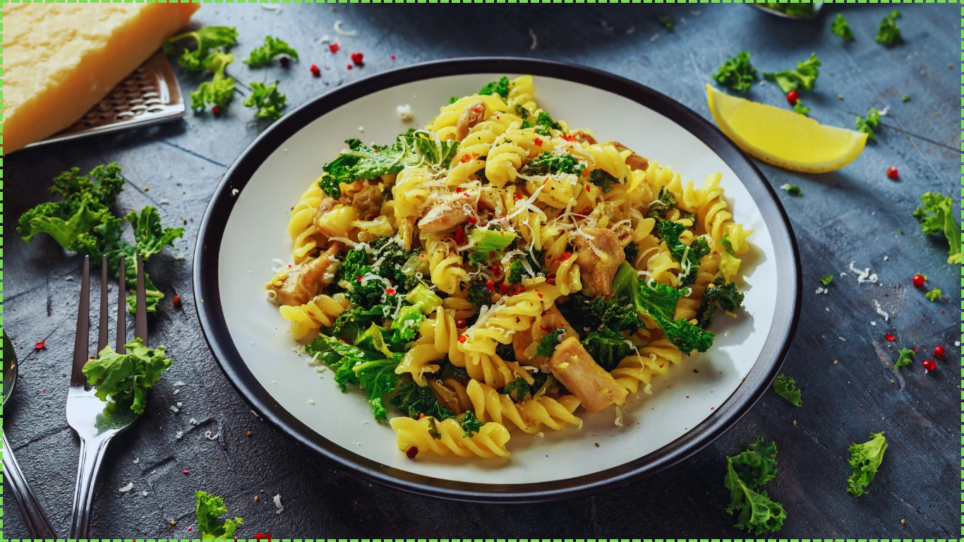 Garlic Parmesan Chicken Pasta