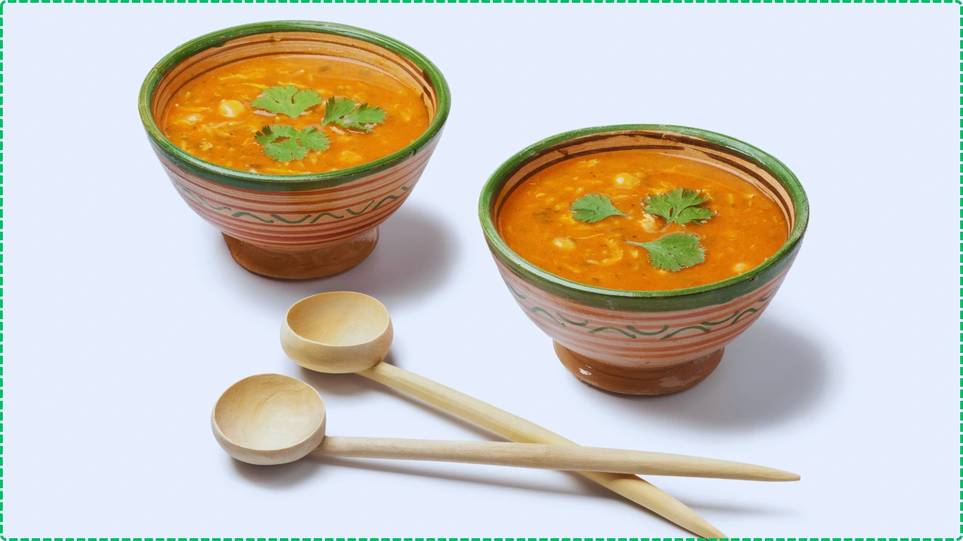 Moroccan Harira Soup – Traditional Chickpeas & Lentils with Tomato