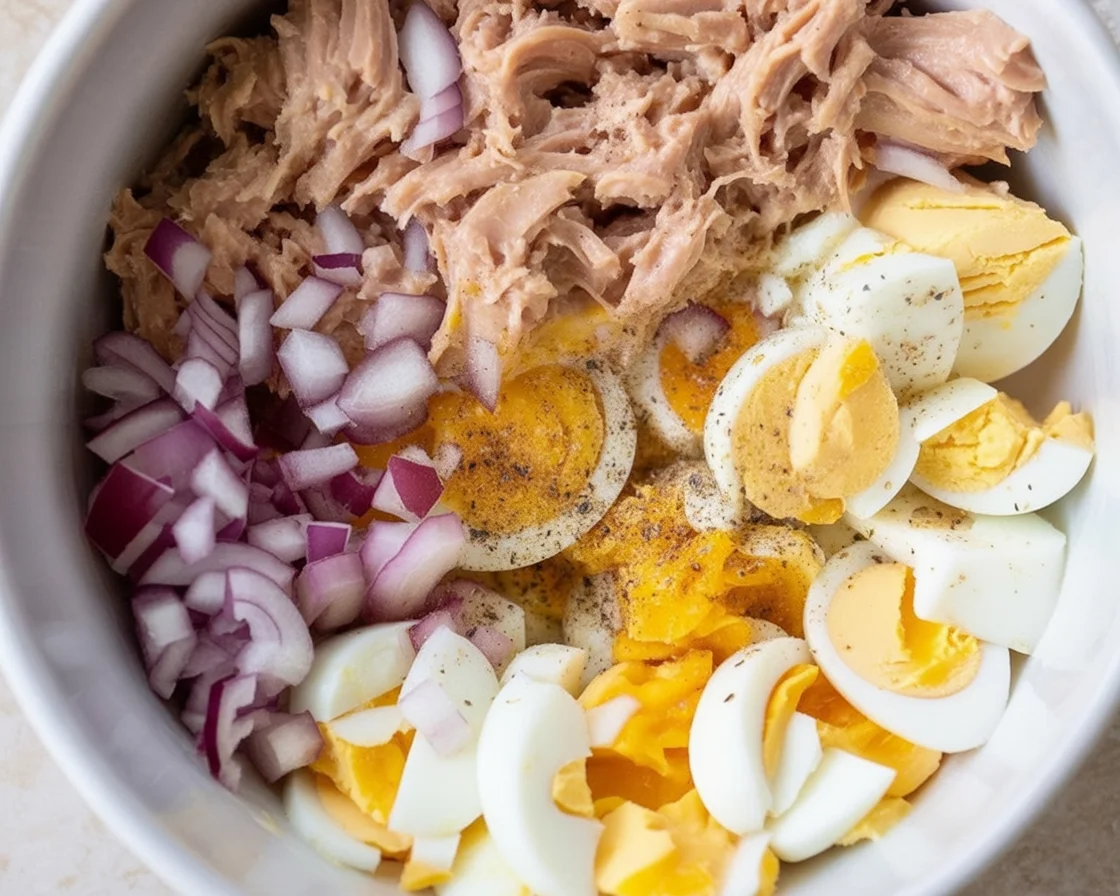 Delicious Tuna Salad Recipe with Egg for Quick Meals
