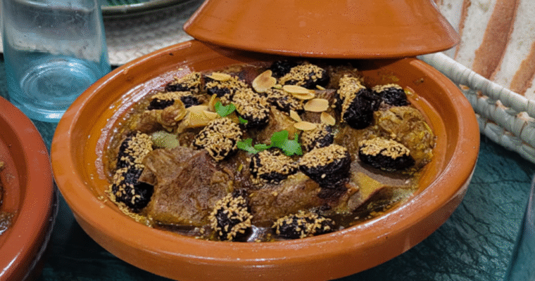 how to make Beef Tagine with prunes and Almonds
